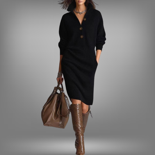 Celia Montiel | Vestido de punto cálido Jane